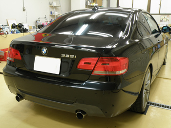 BMW 335i/ガラスコーティング