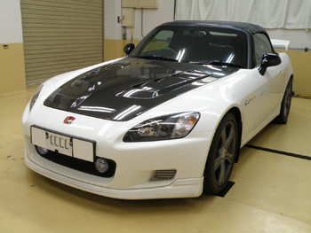 ホンダ/S2000/ガラスコーティング