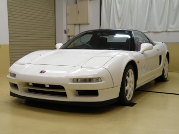 ホンダ NSX-R/ガラスコーティング