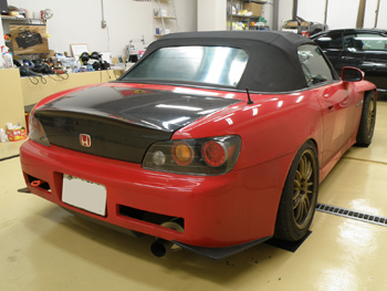 ホンダ S2000/ガラスコーティング