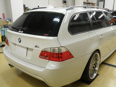 ＢＭＷ Ｅ６１/ガラスコーティング