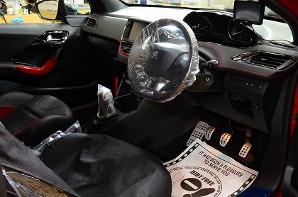 プジョー 208GTi/ボディコーティング