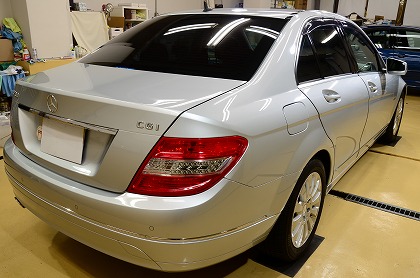 メルセデス・ベンツ C200/ガラスコーティング