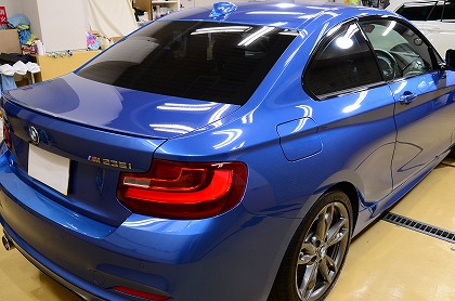 ＢＭＷ Ｍ２３５ｉクーペ/ガラスコーティング