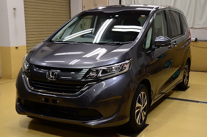 車コーティング ホンダ フリード ガラスコーティング施工 東京都練馬区 17年