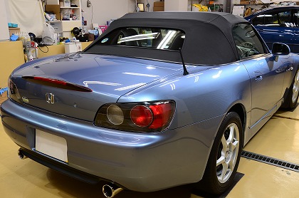 ホンダ S2000/ガラスコーティング