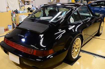 ポルシェ　９１１/ガラスコーティング