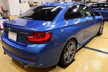 ＢＭＷ Ｍ２３５ｉクーペ /ガラスコーティング