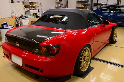 ホンダ S2000 /ガラスコーティング