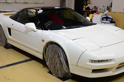 ホンダ　ＮＳＸ－Ｒ /ガラスコーティング