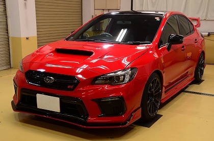 スバル WRX STI /ガラスコーティング