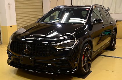 メルセデスＡＭＧ ＧＬＡ４５ Ｓ /ガラスコーティング