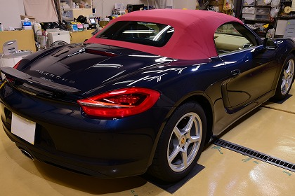 ポルシェ ボクスター /ガラスコーティング