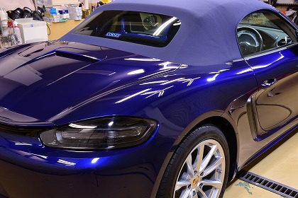 ポルシェ ７１８ボクスター/ガラスコーティング