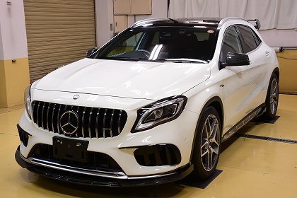 メルセデスＡＭＧ ＧＬＡ４５/セラミックコーティング
